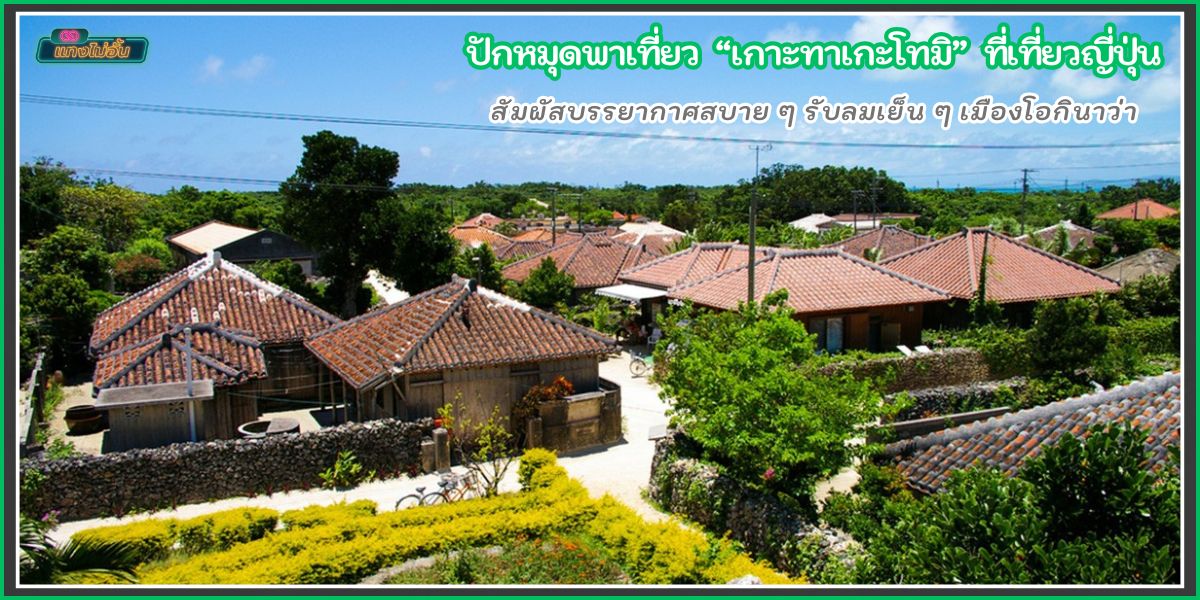 ปักหมุดพาเที่ยว เกาะทาเกะโทมิ ที่เที่ยวโอกินาว่า ประเทศญี่ปุ่น